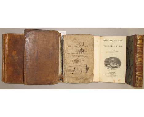 SIMCOE (H.) Light from the West, vols. 2, 11 &amp; 12 bound in 2 vols., 12mo, woodcut illus., PENHEALE PRESS, Cornwall, 1833,