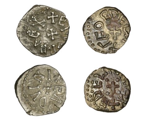 KINGS OF NORTHUMBRIA, Eanred (810-40), Styca, Eadvini, 1.22g/6h, (N 186; S 862); Æthelred II (First reign, 840-4), Styca, For