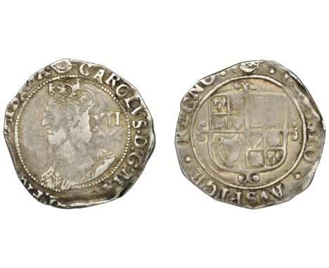 Charles I (1625-1649), Tower Mint (under Parliament), Shilling, Gp G, type 4.4, mm. eye, bust 2, 5.51g/4h (Sharp G2/2; SCBI B