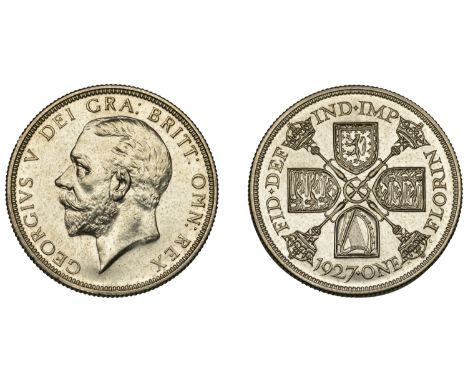 George V (1910-1936), Proof Florin, 1927 (ESC 3779; S 4038). Some light hairlines, otherwise good extremely fine £50-£70