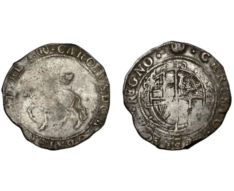Charles I (1625-1649), Tower mint (under Parliament), Halfcrown, Gp III, type 3a3, mm. (R), 15.02g/8h (SCBI Brooker 357-8; N 