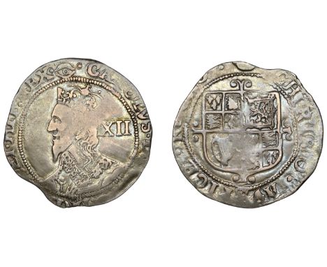 Charles I (1625-1649), Tower Mint (under Parliament), Shilling, Gp G, type 4.4, mm. eye, bust 2, 6.02g/4h (Sharp G2/2; SCBI B