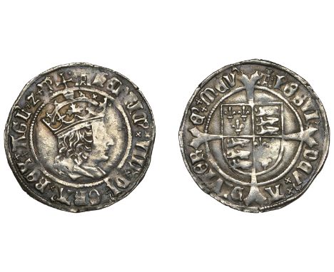 Henry VIII (1509-1547), First coinage, Groat, Tower, mm. castle, 2.96g/4h (Whitton (ii)2; N 1762; S 2316). Good fine, weak on