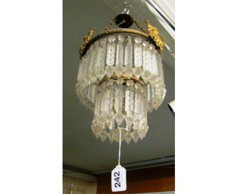 A two tier ceiling light