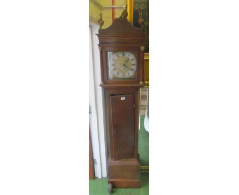 An 18th Century oak Longcase clock by William Wilks of Wolverton