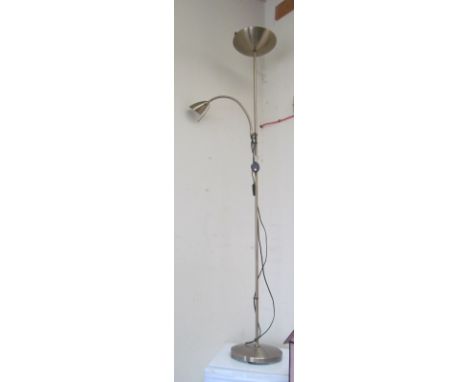A floor lamp