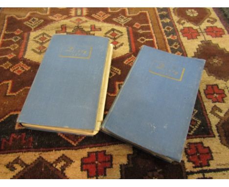 Two 1947 diaries containing large quantity of manuscript students notes and sketches on biology, including reproductive syste