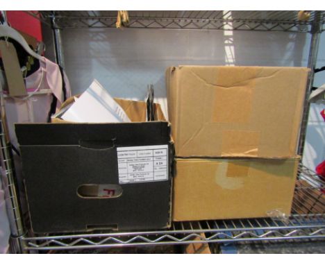 Four small boxes of stamps/ first day covers
