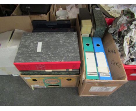 Two boxes of mixed stamps/ first day covers