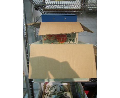 Two boxes of first day covers/ stamps. World including New Zealand and Australia