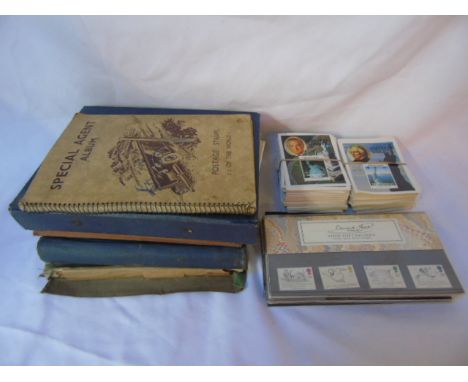 Large box of various stamps and first day covers