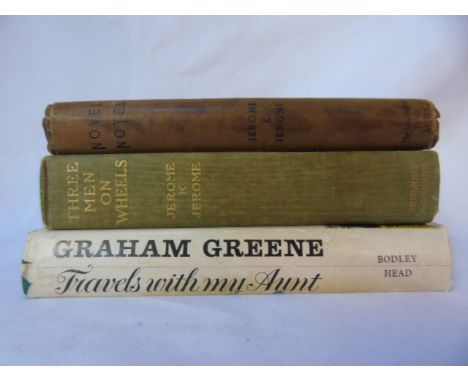 3 Vintage first edition books Graham Geen and 2 books by Jerome K Jerome