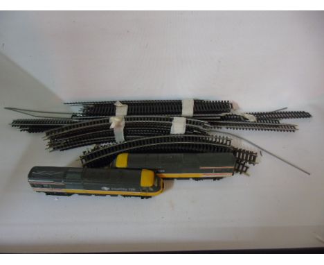 Vintage model train items to include engines, track and carriages