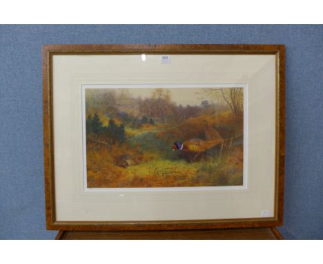 A limited edition Archibald Thorburn numbered print, 718/850, framed
