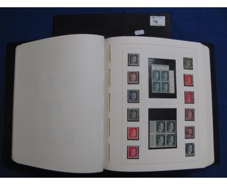 British Commonwealth stamp collection in black Lighthouse boxed album including: Australia; New Zealand and Hong Kong, 100s.