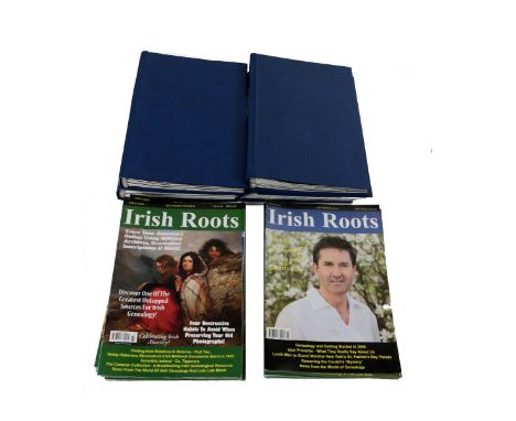 Periodical: Genealogy -&nbsp;Irish Roots,&nbsp; Issue No. 1, 1992 - Issue No. 111, 2019. Together 110 Issues (lacks No. 93) a