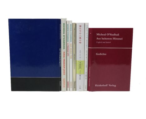 O'Siadhail (Michael)&nbsp;Springnight, 8vo D. 1983.&nbsp;First Edn.,&nbsp;signed, d.w.;&nbsp;A Fragile City, Dublin 1995.&nbs