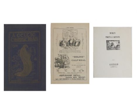 With Illustrations by Jack B. Yeats &amp; Others  Norman (H.F.)ed.&nbsp;A Celtic Christmas, 1903, [issued by the Irish Homest