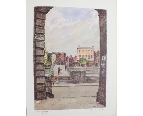 Signed by the Author  Mitchel (Flora H.)&nbsp;Vanishing Dublin,&nbsp;4to Dublin 1966.&nbsp;Signed,&nbsp;First Sole Edition. 5