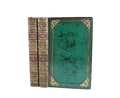 Polack (J.S.)&nbsp;New Zealand: Being a Narrative of Travels and Adventures.. between the Years 1831 &amp; 1837., 2 vols. 8vo