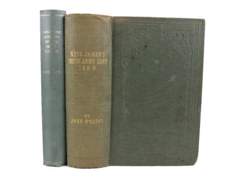 D'Alton (John)&nbsp;Illustrations, Historical and Genealogical, of King James's Irish Army List (1689), thick 8vo Dub. 1855.&