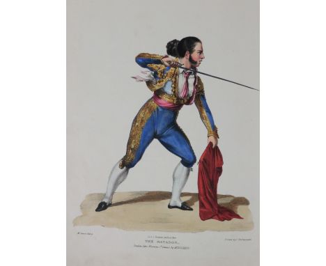 Fine Hand-Coloured Plates:&nbsp;&nbsp;The Andalusian Sketch Book,&nbsp;edited by&nbsp; Honan&nbsp;(Michael Burke)&nbsp;folio 