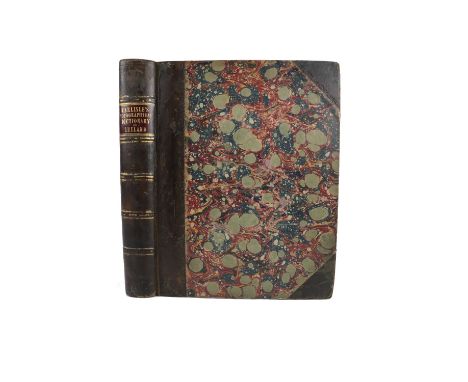 Carlisle (Nicholas)&nbsp;A Topographical Dictionary of Ireland, Lg. 4to Lond. 1810.&nbsp;First Edn., cont. hf. calf, mor. lab
