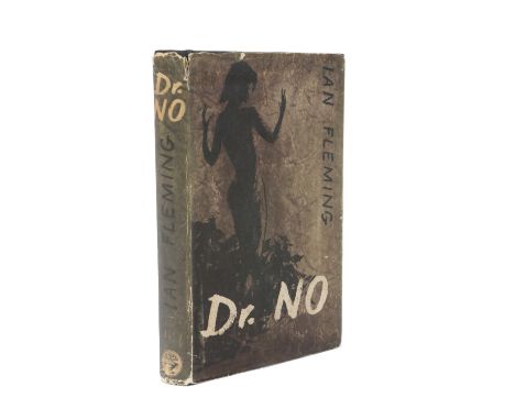 Fleming (Ian)&nbsp;Dr. No, 8vo L. (Johnathan Cape) 1958,&nbsp;First Edn., d.j. illustrated by Pat Marnott, bound in black clo