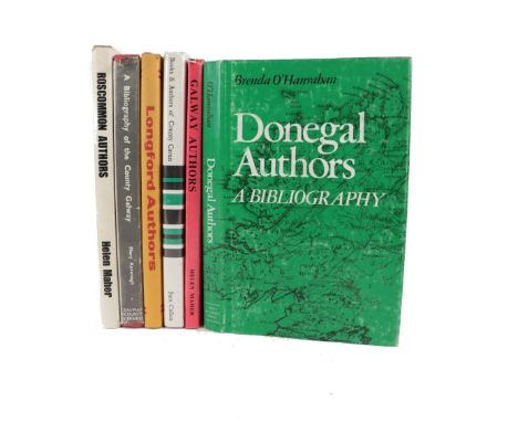 Bibliography:&nbsp; Kavanagh(M.)&nbsp;A Bibliography of County Galway, 1965 &amp;&nbsp;Maher (Helen)&nbsp;Roscommon Authors, 