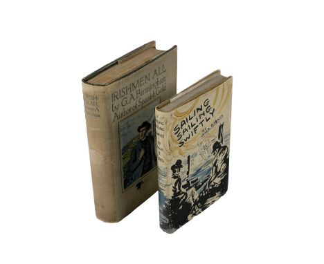 Illustrated by Jack Butler Yeats  Birmingham (G.A.)&nbsp;Irishmen All,&nbsp; 8vo, L. (T.N. Foulis) 1914, (reprint), coloured 