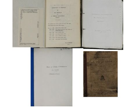 With Important Manuscript Notes &amp; Addition  Co. Louth:&nbsp;Stubbs (Maj. Gen. F.W.)&nbsp;Place Names in the County of Lou
