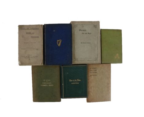 Irish Poetry: Emeron (J.M. &amp; Ruthven) Rostrevor,&nbsp;Lays of the Deep and Other Poems, 12mo Lond. 1878, orig. cloth;&nbs