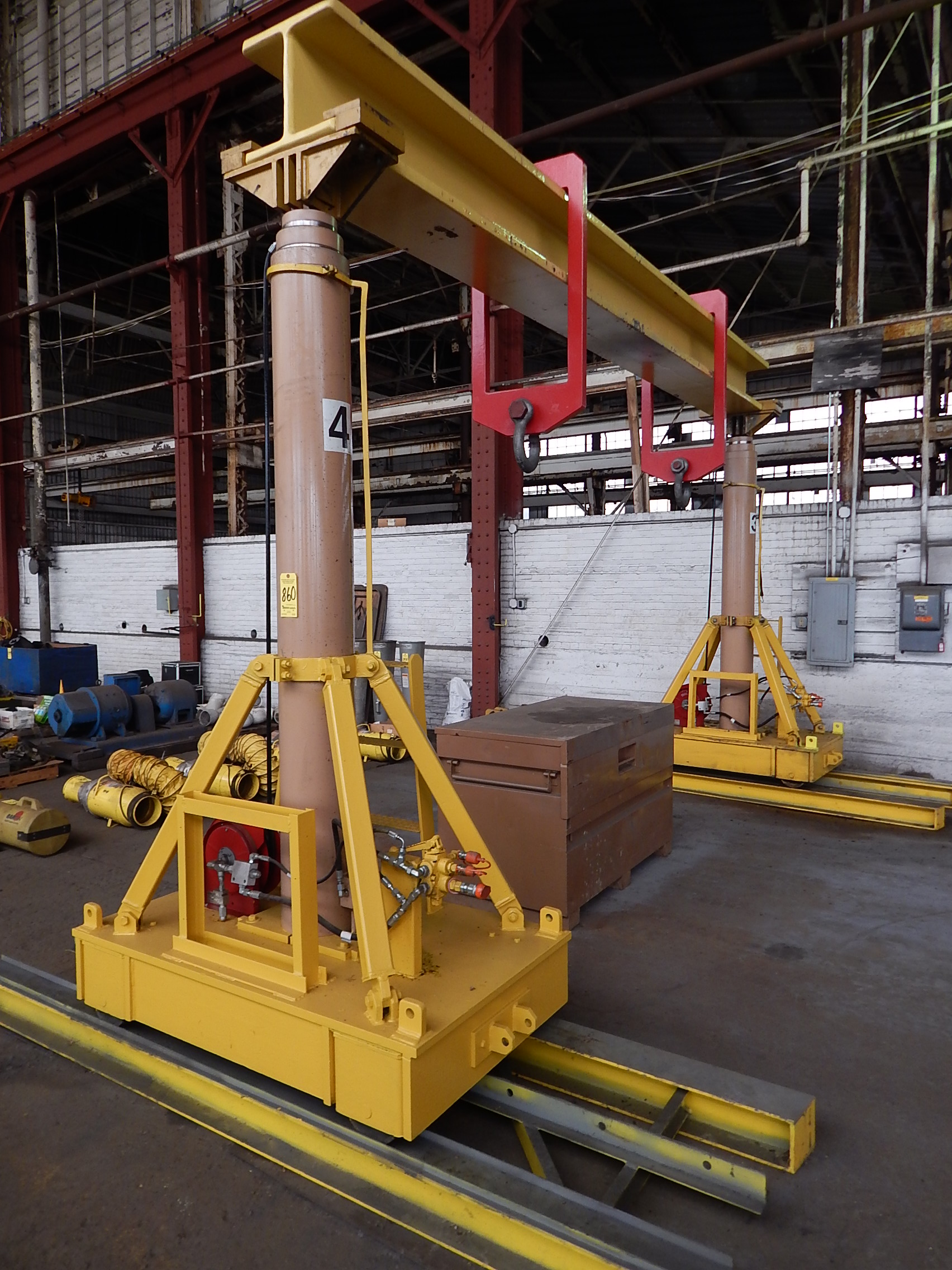 Lift Systems Model 42a, 200 Ton, 4-point Hydraulic Gantry 