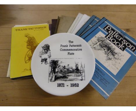 Frank Patterson.  A collection of books relating to his art; a rare leatherette bound 1948 first edition, several other editi
