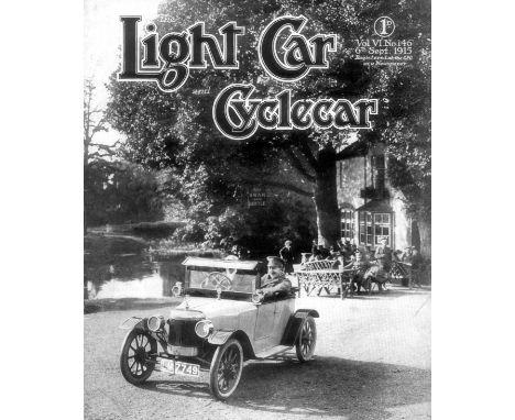 The Light Car and Cyclecar, 1914 to 1919.  Nineteen loose copies in a box file, comprising one issue from 1914 (No.78), one f