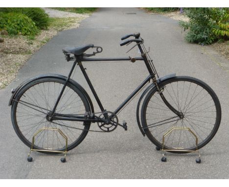 A Raleigh Gentleman's Roadster.  Offered in as found condition, a sound machine with its original enamel and signs of box lin