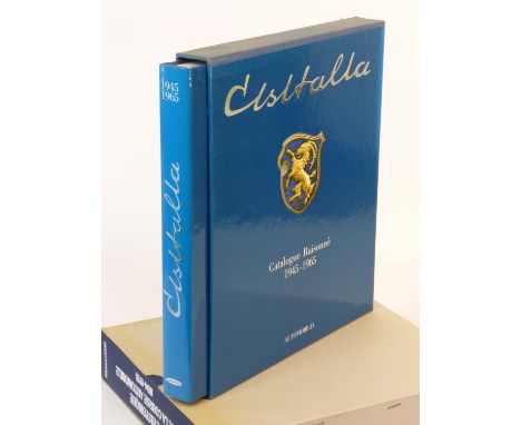 Cisitalia Catalogue Raisonné 1945-1965.  A 1991 1st edition, with tri-language text. In almost new condition with its origina
