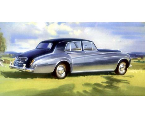 Four Rolls-Royce Brochures.  A 1962 brochure covering the S3 and Silver Cloud III, 16pp in a cream cover with a slight dis-co