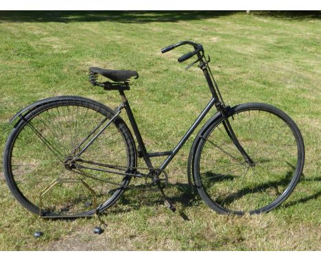 An R. S. Lovelace Lady's Bicycle.  A rare quality machine made in Henstridge (in the civil parish of Somerset) circa 1898. A 