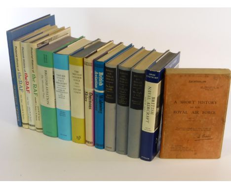 The Royal Air Force.  Two three-volume hardback 8vo sets, comprising the Pictorial History of the R. A. F. 1918 - 1969, by J.