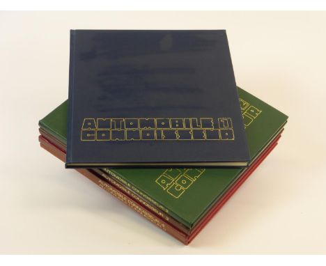 The Automobile Connoisseur.  Volumes 1 to 5, being the complete set of only 5 published. Good, clean condition. (5)