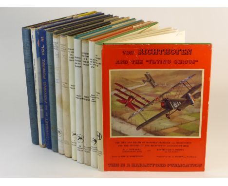 Aircraft of the Fighting Powers &amp; Harleyford Publications.  Eleven quarto hardback volumes, comprising: Vols. I to VI (19
