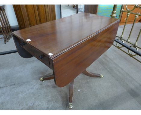 A George IV mahogany sofa table