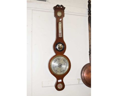 Mahogany banjo thermometer