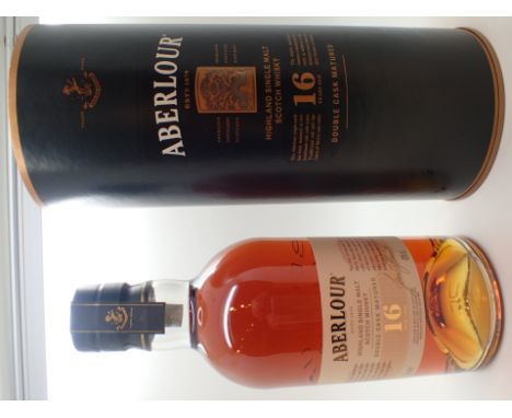 Aberlour 16 years old single malt scotch whisky double cask matured 70cl boxed 