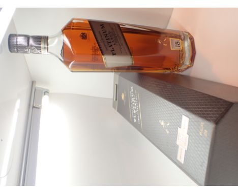Johnnie Walker Platinum label 18 years old private blend scotch whisky 1L boxed 