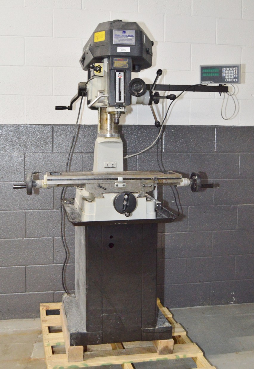 PRM PROCUT RL80RF311 VERTICAL MILL/DRILL, S/N 722244, ACCURITE 2X DRO