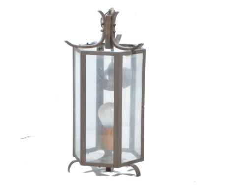 Hexagonal lantern.