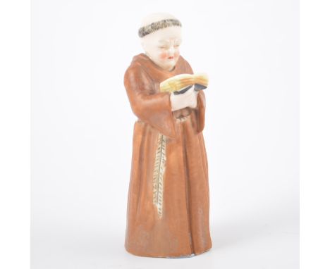 Royal Worcester Monk candlesnuffer, 13cm.