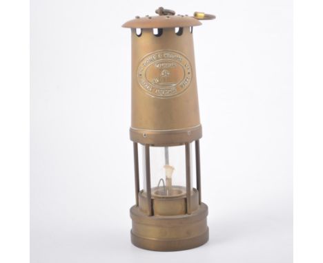 Miner's lamp, E. Thomas & Williams Limited, 26cm.